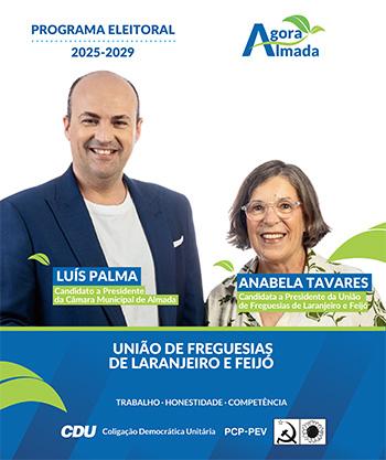 Programa Eleitoral da União das Freguesias de Laranjeiro e Feijó (2025 - 2029)