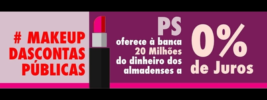 PS fez Makeup das contas públicas