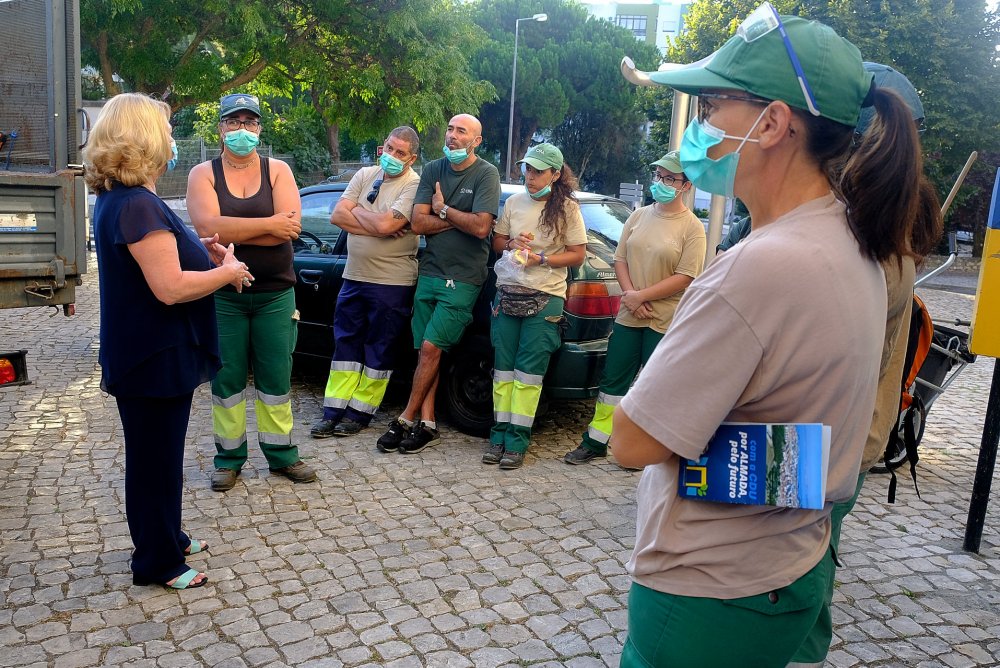 Visita instalações de Verredura no Pragal