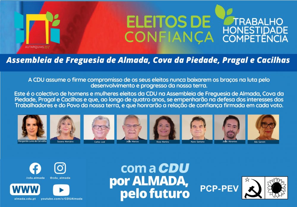 Junta de Freguesia da Mega - Eleitos de Confiança