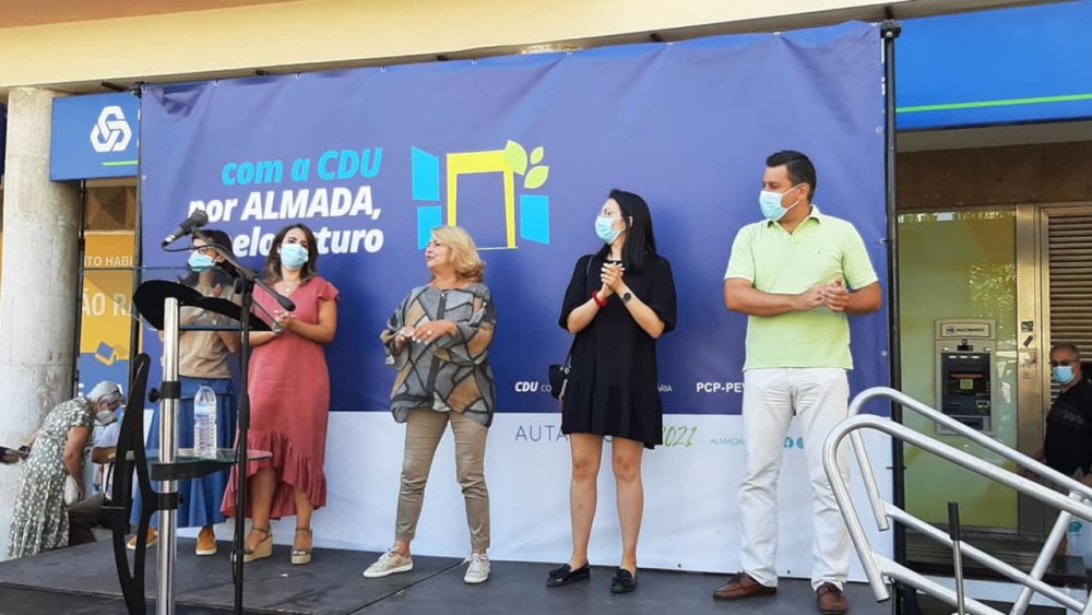 Apresentação dos candidatos à Assembleia da Freguesia de Almada, Cova da Piedade, Pragal e Cacilhas