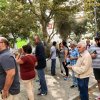 Contactos com a população no Bairro Amarelo