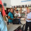 Conatctos com a população na Cova da Piedade