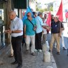 Conatctos com a população na Cova da Piedade