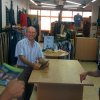 Contactos com os comerciantes no Laranjeiro