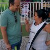 Contactos com os comerciantes no Laranjeiro