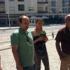 Contactos com os comerciantes no Laranjeiro